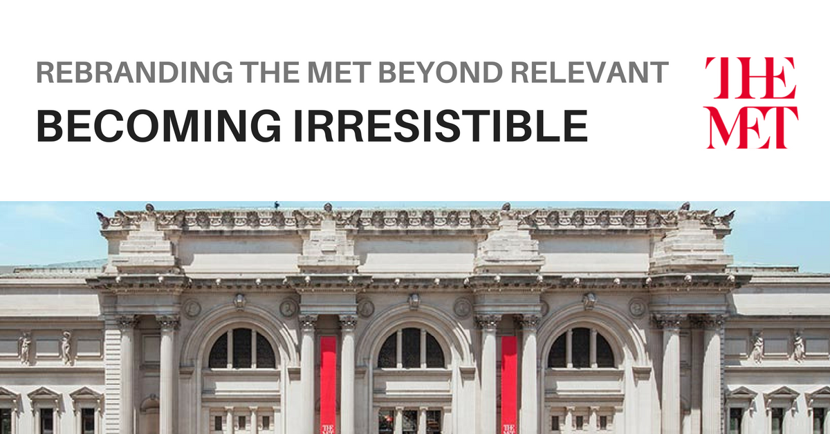 Museum rebranding the metropolitan art museum